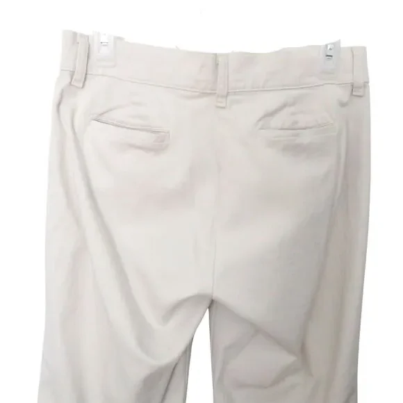 Riders By Lee Jeans Womens Size 8 M Beige Straight Leg Casual or Work Casual - Picture 4 of 12